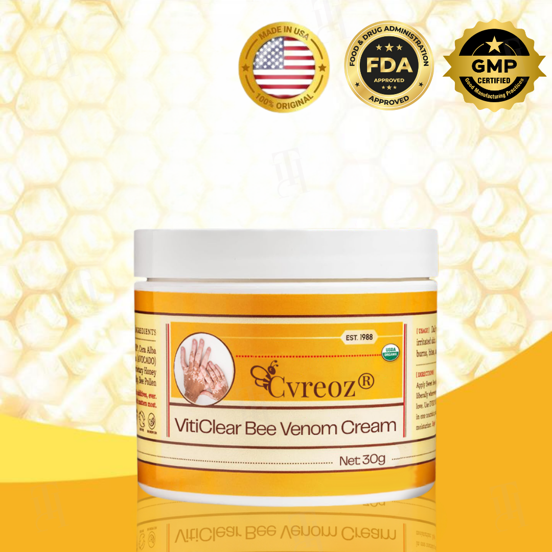 🔥Hot Sales - 50% OFF🐝Cvreoz® VitiClear Bee Venom Cream