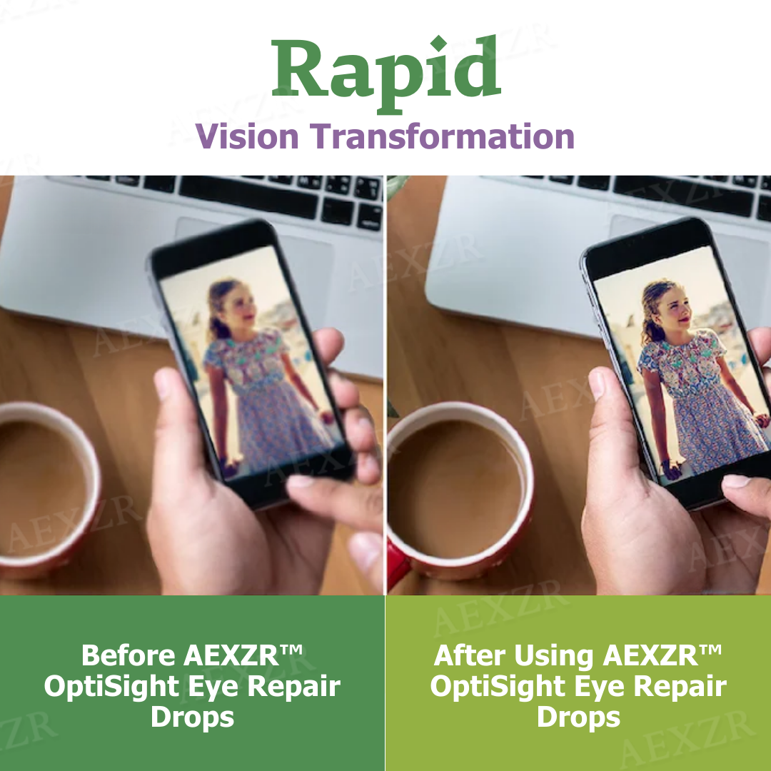 AEXZR™ OptiSight Eye Repair Drops - See Clearly Again, Recommended by Ophthalmologists!👩‍⚕️