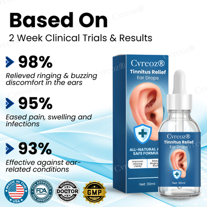 Cvreoz® Tinnitus Relief -✅ 𝕤𝕒𝕧𝕖 𝕦𝕡 𝕥𝕠 𝟟𝟘%- Ear Drops