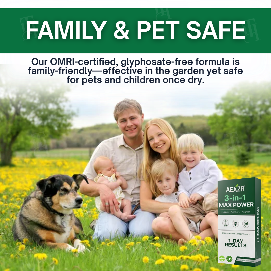 🌟 Official Store |Limited Stocks Available🔥Hot Sale - 50% OFF🌿AEXZR® 3 in 1 Max Power Herbicide