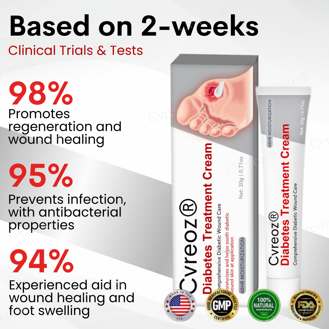 Cvreoz® Diabetes Treatment Cream