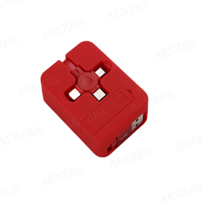 AEXZR® Three-in-One Charging Cable Roll 🅻🅸🅼🅸🆃🅴🅳 🅳🅸🆂🅲🅾🆄🅽🆃🆂 🆄🅿 🆃🅾 7️⃣0️⃣%