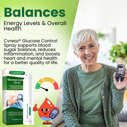 🌟 Official Store |Cvreoz® Glucose Control Spray🌿Transform Your Blood Sugar Management✅Reclaim Your Energy and Health!