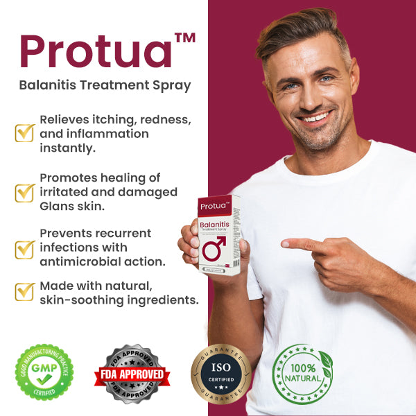 Protua™ Balanitis Treatment Spray - 👩‍⚕️Expert Recommendations Backed by the Health Association in the USA!🔥