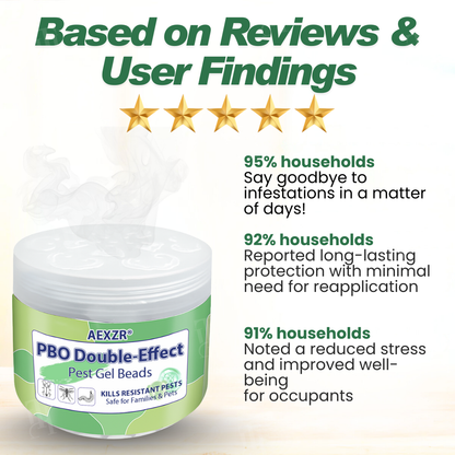 🌟 Official Store |Few Stocks Available🔥Hot Sale - 50% OFF🌿AEXZR® PBO Double-Effect Pest Gel Beads