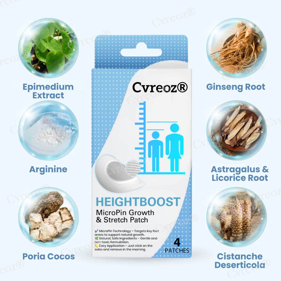 🔥Hot Sales - 50% OFF🔥Cvreoz® HeightBoost MicroPin Growth & Stretch Patch