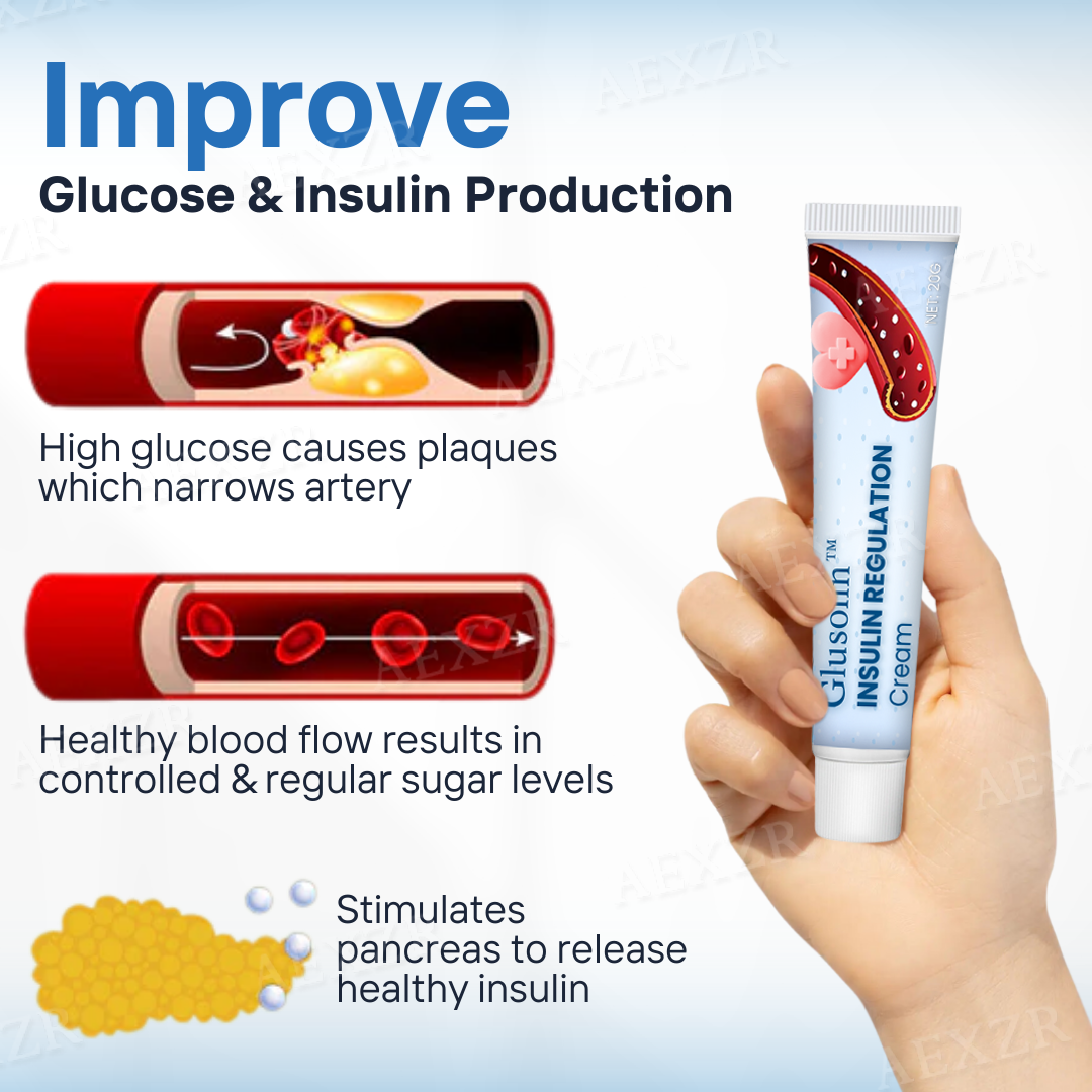 Glusolin™ Insulin Regulation Cream - 🔥Clinically Proven And Trusted By Experts!🔥