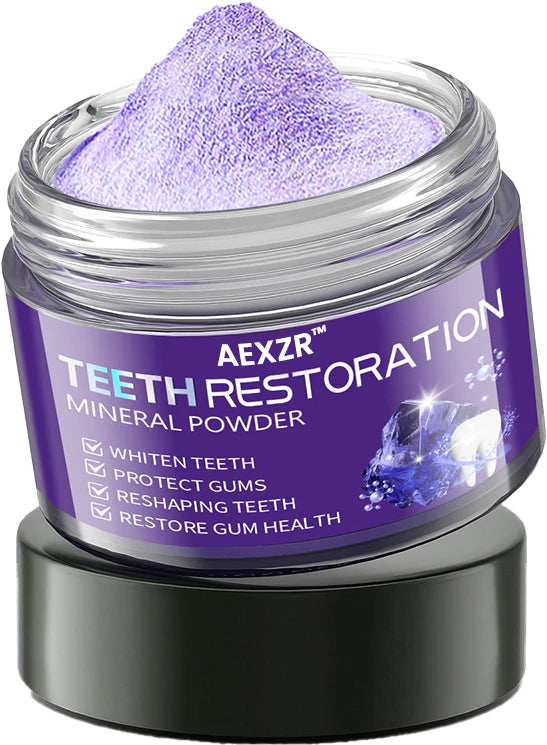 AEXZR™ Teeth Restoration Mineral Powder - 🦷 Restore, Repair, Smile Brighter!😁