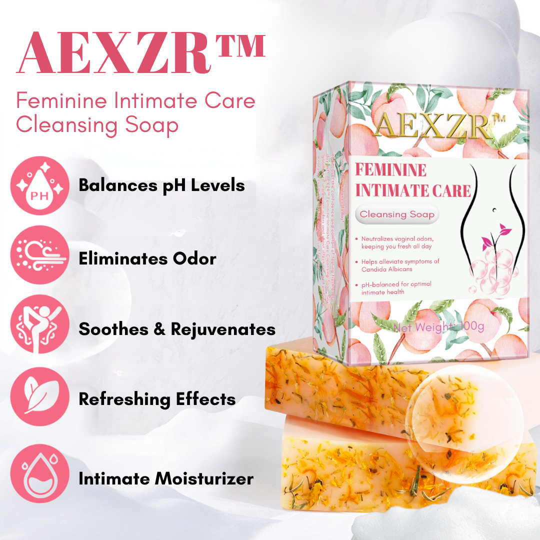 🌟 Official Store | AEXZR® Feminine Intimate Care Cleansing Soap💕 Reclaim Your Fresh Confidence, Naturally!