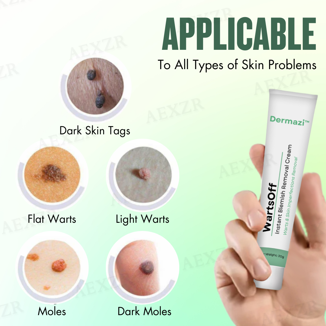 Dermazi™ -🆂🅰🆅🅴 🆄🅿 🆃🅾 8️⃣0️⃣% 🆃🅾🅳🅰🆈-  Instant Blemish Removal Cream