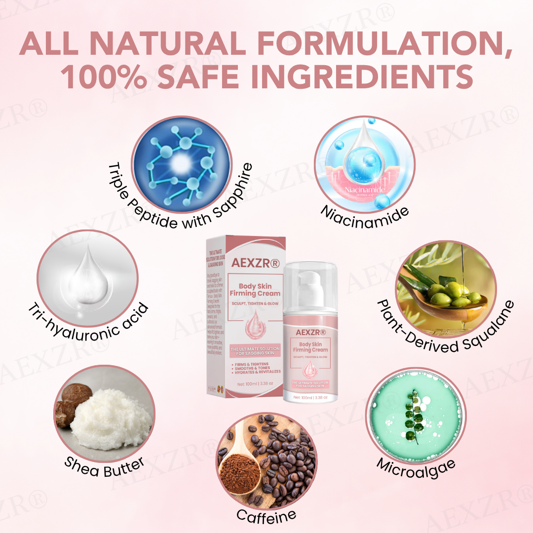 🌟 Official Store | AEXZR® Body Skin Firming Cream💕 Reclaim Your Skin’s Firmness and Youthful Glow!