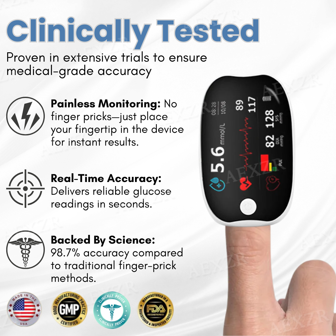 Glycenx™🎉LIMITED TIME OFFER🎉- 𝕤𝕒𝕧𝕖 𝕦𝕡 𝕥𝕠 - 60% 🅾🅵🅵 Precision Glucose Monitoring Device