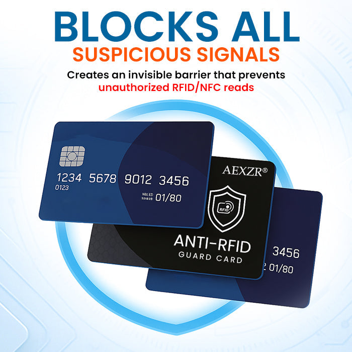 🌟 Official Store |Limited Stocks Available🔥Hot Sale - 50% OFF🌿AEXZR® Anti-RFID Guard Card