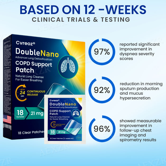 🔥Hot Sales - 50% OFF🔥Cvreoz® DoubleNano COPD Support Patch