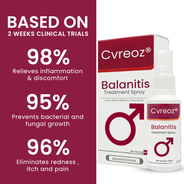 🔥Hot Sales - 50% OFF🌿Cvreoz® Balanitis Treatment Spray