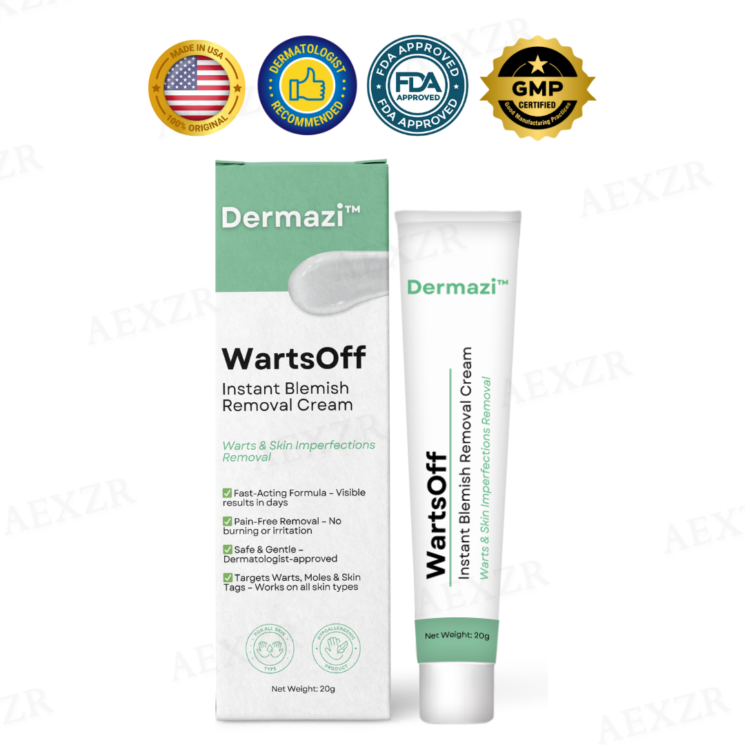 Dermazi™ -🆂🅰🆅🅴 🆄🅿 🆃🅾 8️⃣0️⃣% 🆃🅾🅳🅰🆈-  Instant Blemish Removal Cream