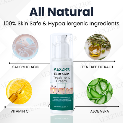 🌟 Official Store | AEXZR® Butt Skin Treatment Cream💕 Say Goodbye to Bumps and Hello to Smooth, Radiant Skin!