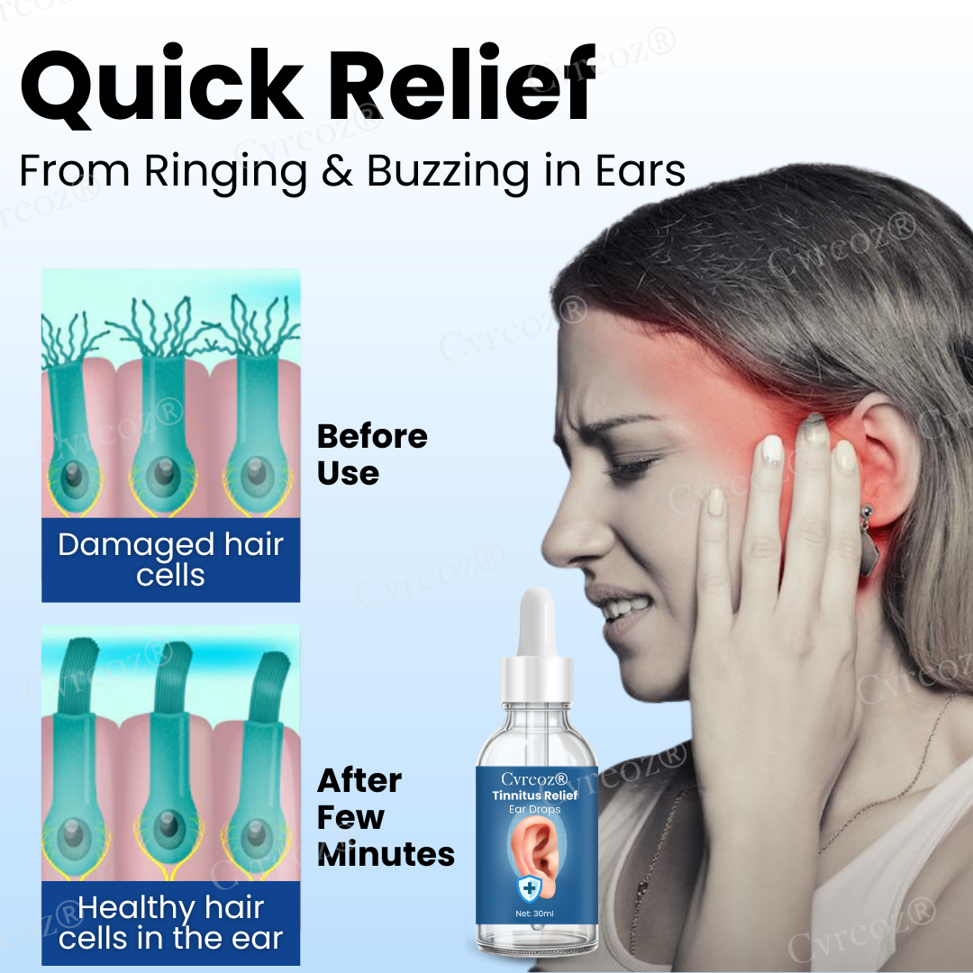 Cvreoz® Tinnitus Relief -✅ 𝕤𝕒𝕧𝕖 𝕦𝕡 𝕥𝕠 𝟟𝟘%- Ear Drops