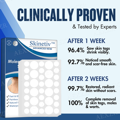 Skinetiv™ -🆂🅰🆅🅴 🆄🅿 🆃🅾 80% 🅾🅵🅵- Moles & Warts Removing Skin Tag Patch