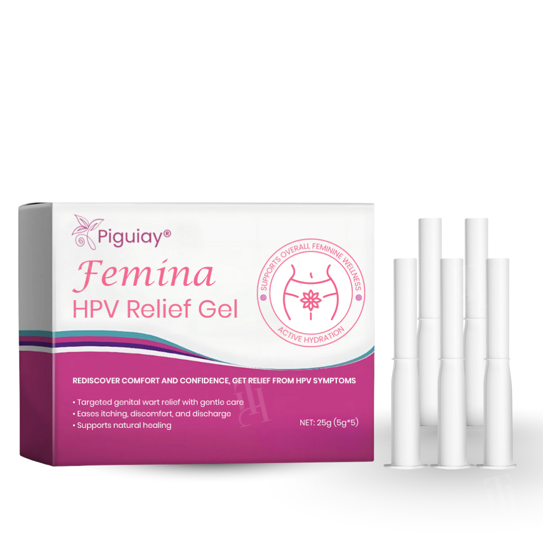 🌸 Official Store | Piguiay® Femina HPV Relief Gel – Your Gentle Solution to HPV Symptoms!💕