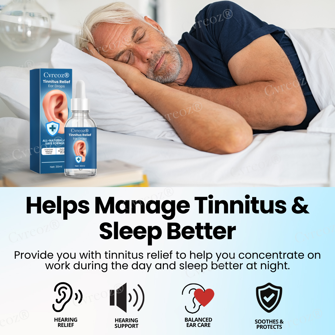 Cvreoz® Tinnitus Relief -✅ 𝕤𝕒𝕧𝕖 𝕦𝕡 𝕥𝕠 𝟟𝟘%- Ear Drops