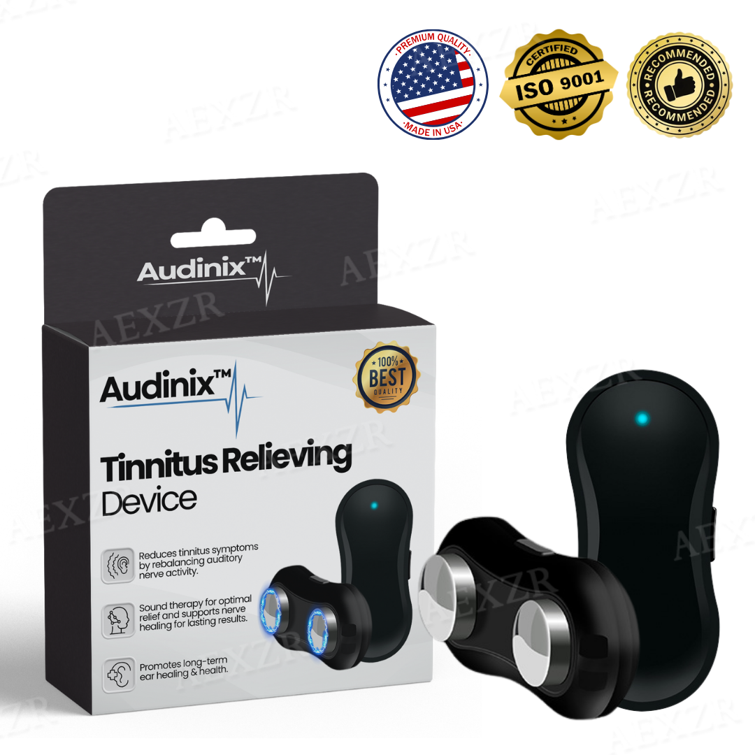 Audinix™ 🎉🅻🅸🅼🅸🆃🅴🅳 🆃🅸🅼🅴 🅾🅵🅵🅴🆁🎉 Tinnitus Relieving Device