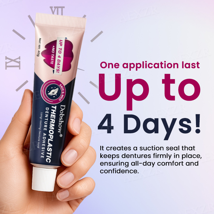 Few Stocks Left!!.. Dobshow® Thermoplastic Denture Adhesive