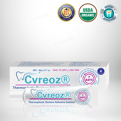 🌟 Official Store | Cvreoz® Thermoplastic Denture Adhesive Cushion🦷 Secure Your Smile with Confidence!