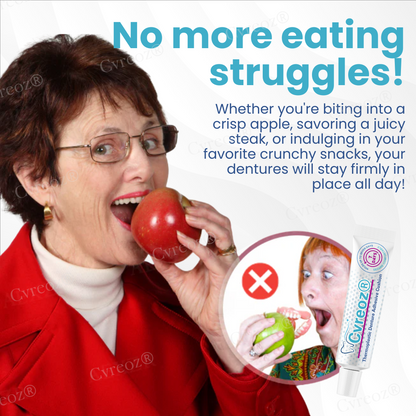 🌟 Official Store | Cvreoz® Thermoplastic Denture Adhesive Cushion🦷 Secure Your Smile with Confidence!