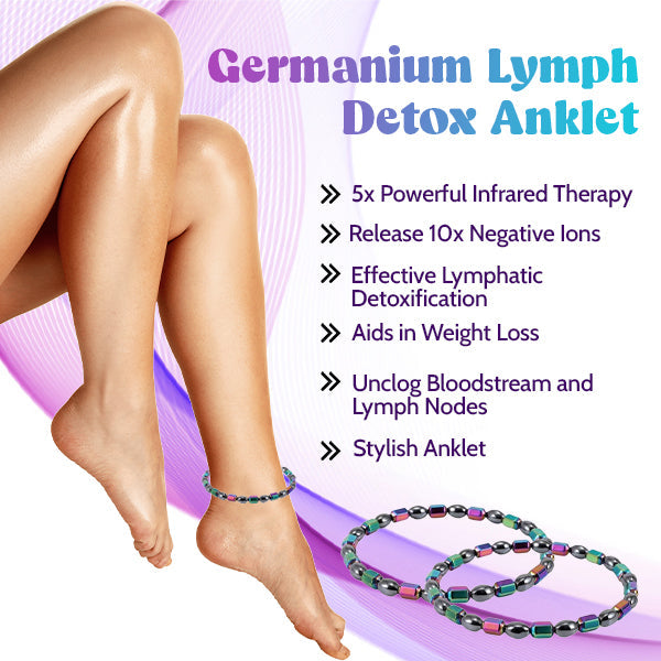 🌟 Official Store | CZTICLE® Germanium Lymph Detox Anklet✅Transform Your Health with the Germanium Lymph Detox Anklet!🔥A Revolutionary Solution for Lymphatic Detoxification!🔥