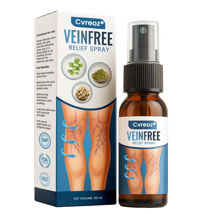 🔥Hot Sales - 50% OFF🔥Cvreoz® VeinFree Relief Spray