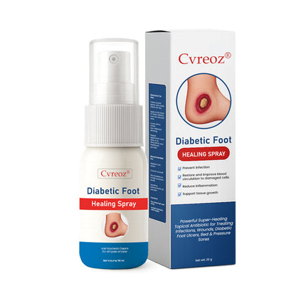 🔥Hot Sales - 50% OFF🌿Cvreoz® Diabetic Foot Healing Spray