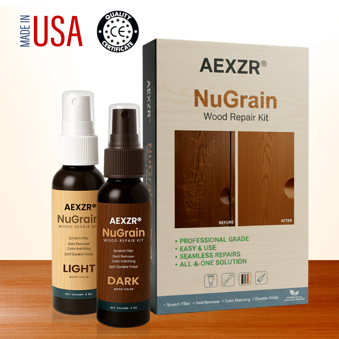 🌟 Official Store |🔥Hot Sale - 50% OFF🌿AEXZR® NuGrain Wood Repair Kit