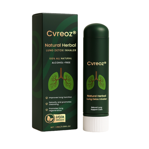 🌿 Official Store | Cvreoz® Natural Herbal Lung Detox Inhaler ✅ Breathe Free, Live Fully—25% Off Today!