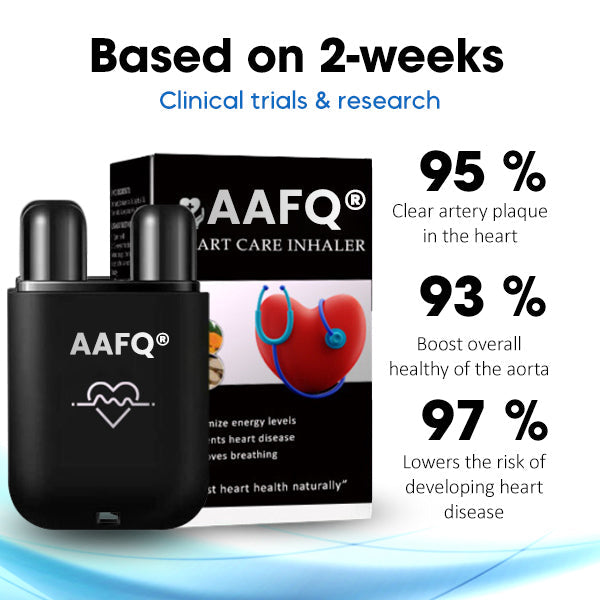 🔥FDA Designated Medical Online Store | 🌟 Official Store | AAFQ® Heart Care Inhaler – Revitalize Your Heart Health!