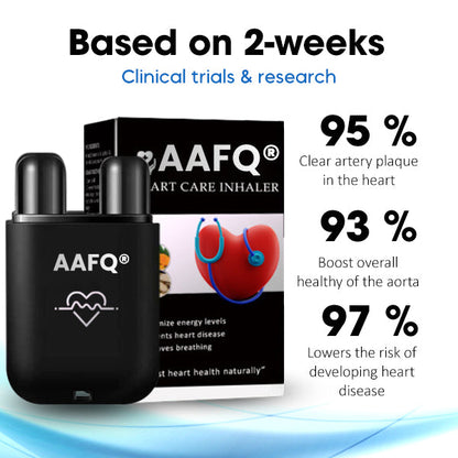 🔥FDA Designated Medical Online Store | 🌟 Official Store | AAFQ® Heart Care Inhaler – Revitalize Your Heart Health!