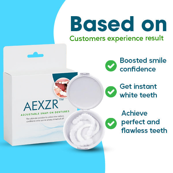 AEXZR™ Adjustable Snap-On Dentures - ⚡︎Flash Sale⚡︎ Exclusive Discounts for the First 100 Customers⚡︎ Grab yours now!. Hurry!!.