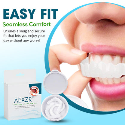 AEXZR™ 🎉 LIMITED TIME OFFER 🎉 Adjustable Snap-On Dentures