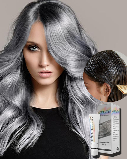 ChromaTint™ Permanent Silver Hair Dye - Last day discounts 💲 up to 80% Off 🤑