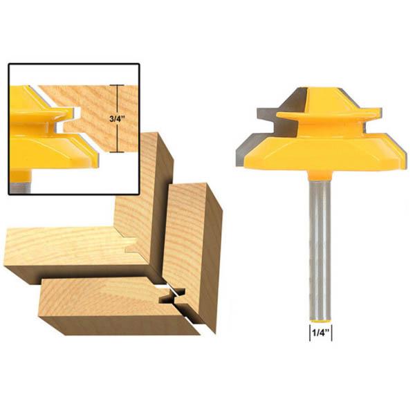 45-Degree Miter Router Bit